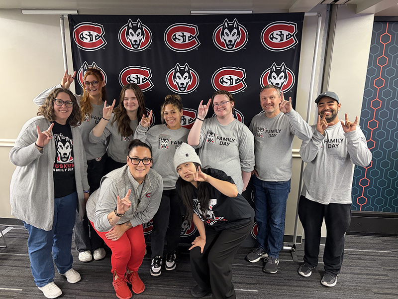 Department of Campus Involvement poses for a photo