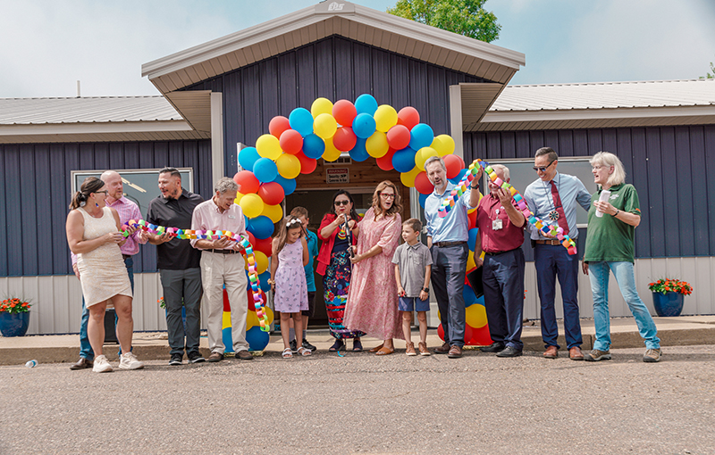 MLCV ribbon cutting ceremony