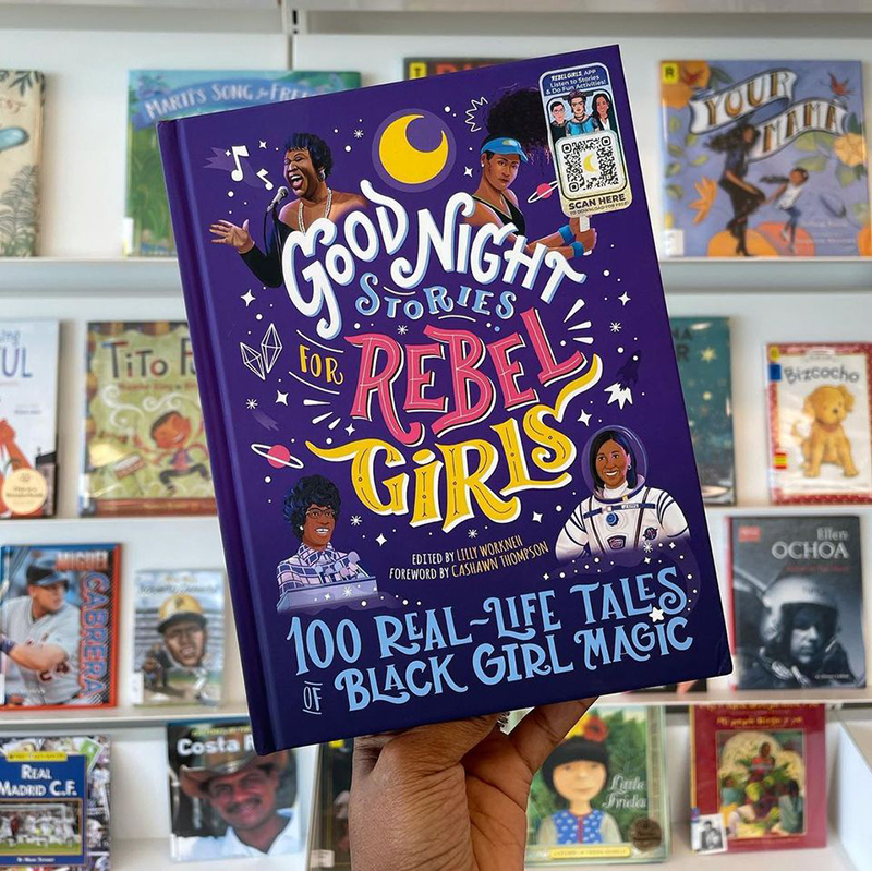 Book cover: 100 Good Night Stories for Rebel Girls 