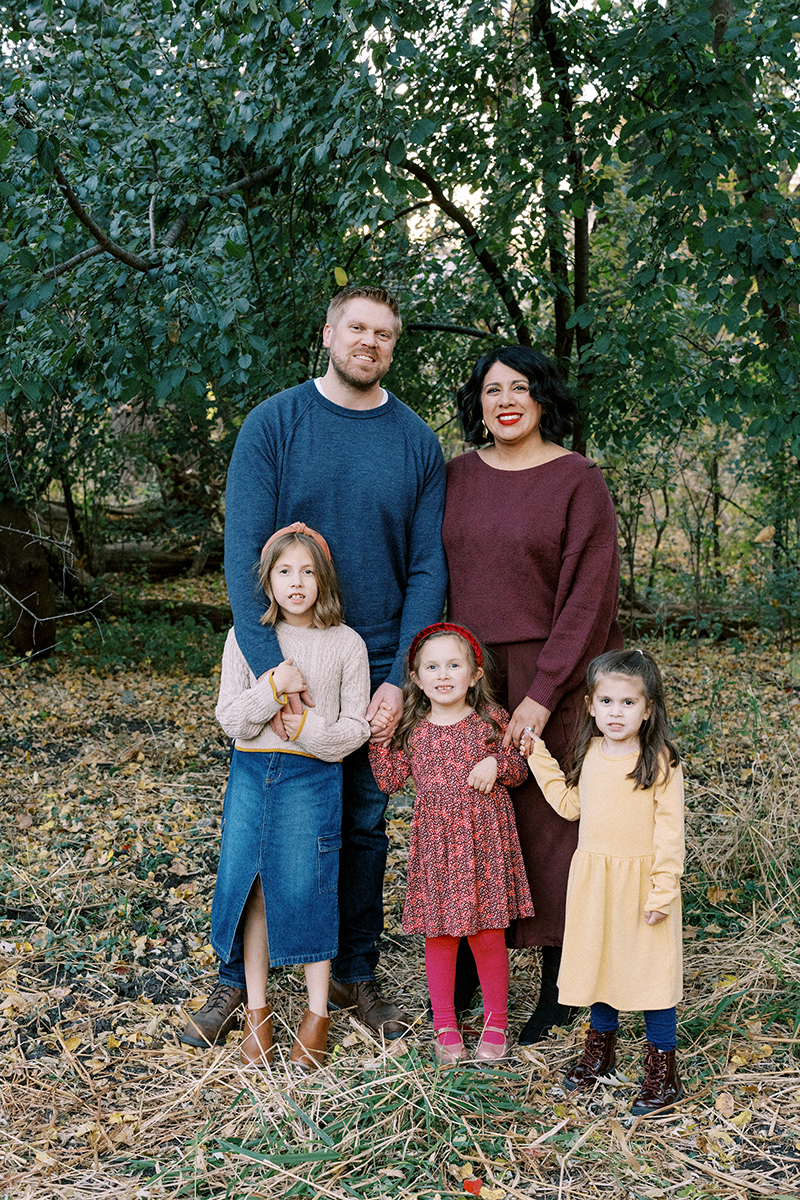 Lucas Kunde and his family